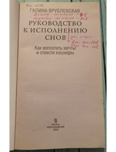 Руководство к исполнению снов (2004)